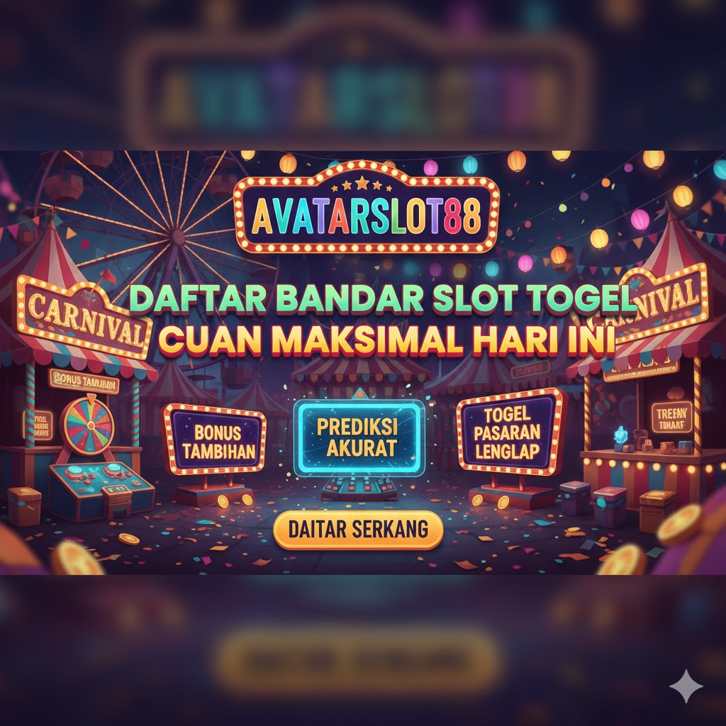 Avatarslot88 | Daftar Bandar Slot Togel Cuan Maksimal Hari Ini image 1